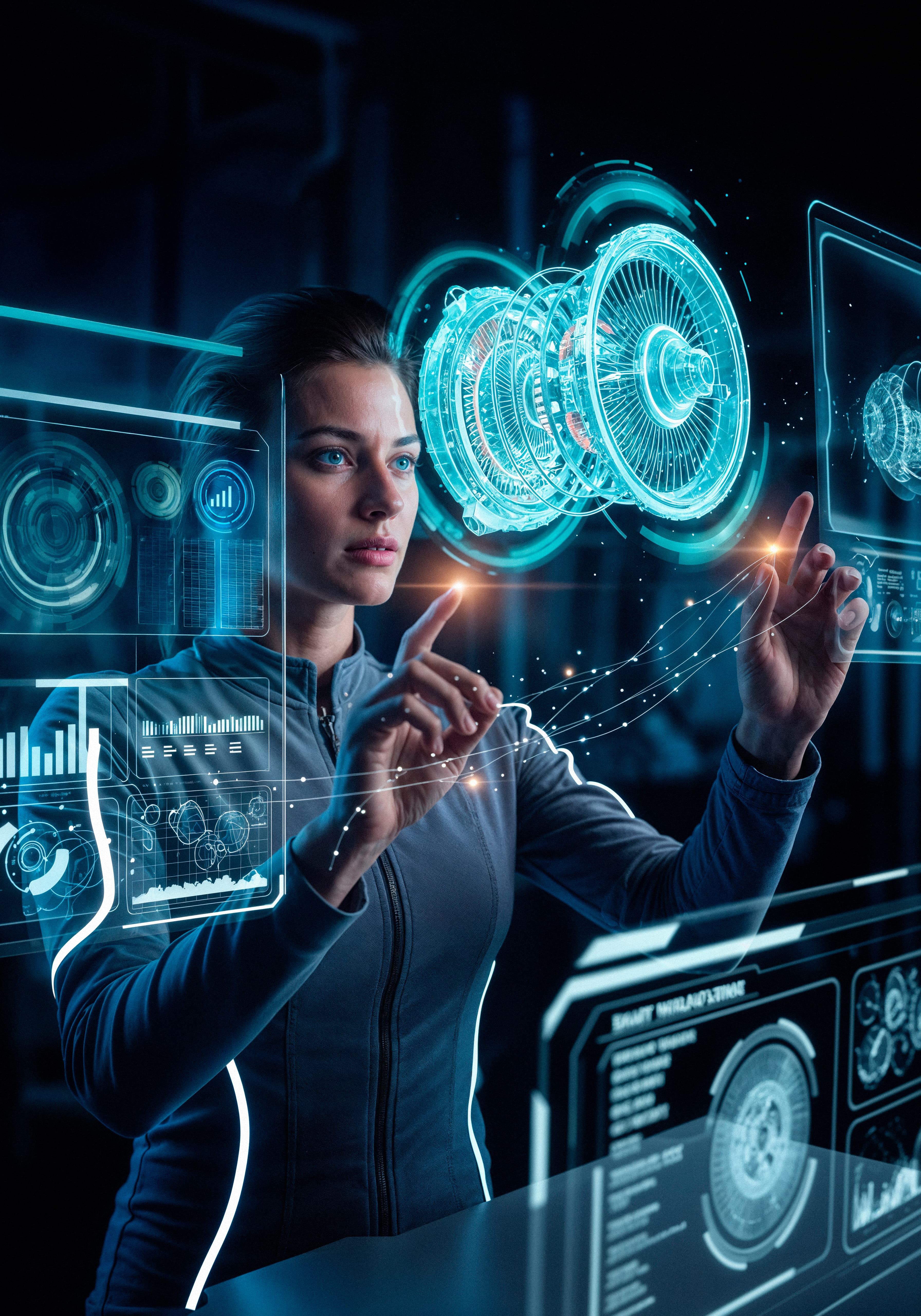 AI Dashboard showing automation analytics